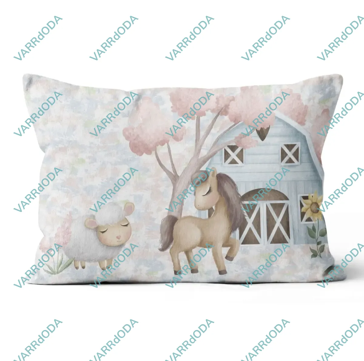 Háziállatok ovis párna