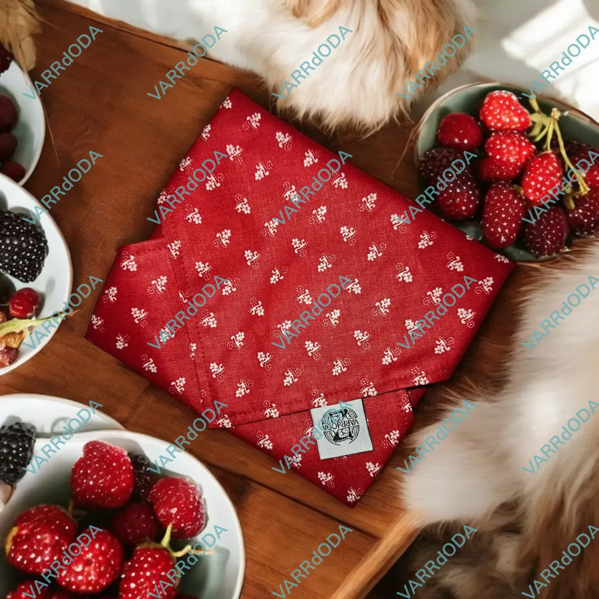 Pirosfestő újraszalvéta