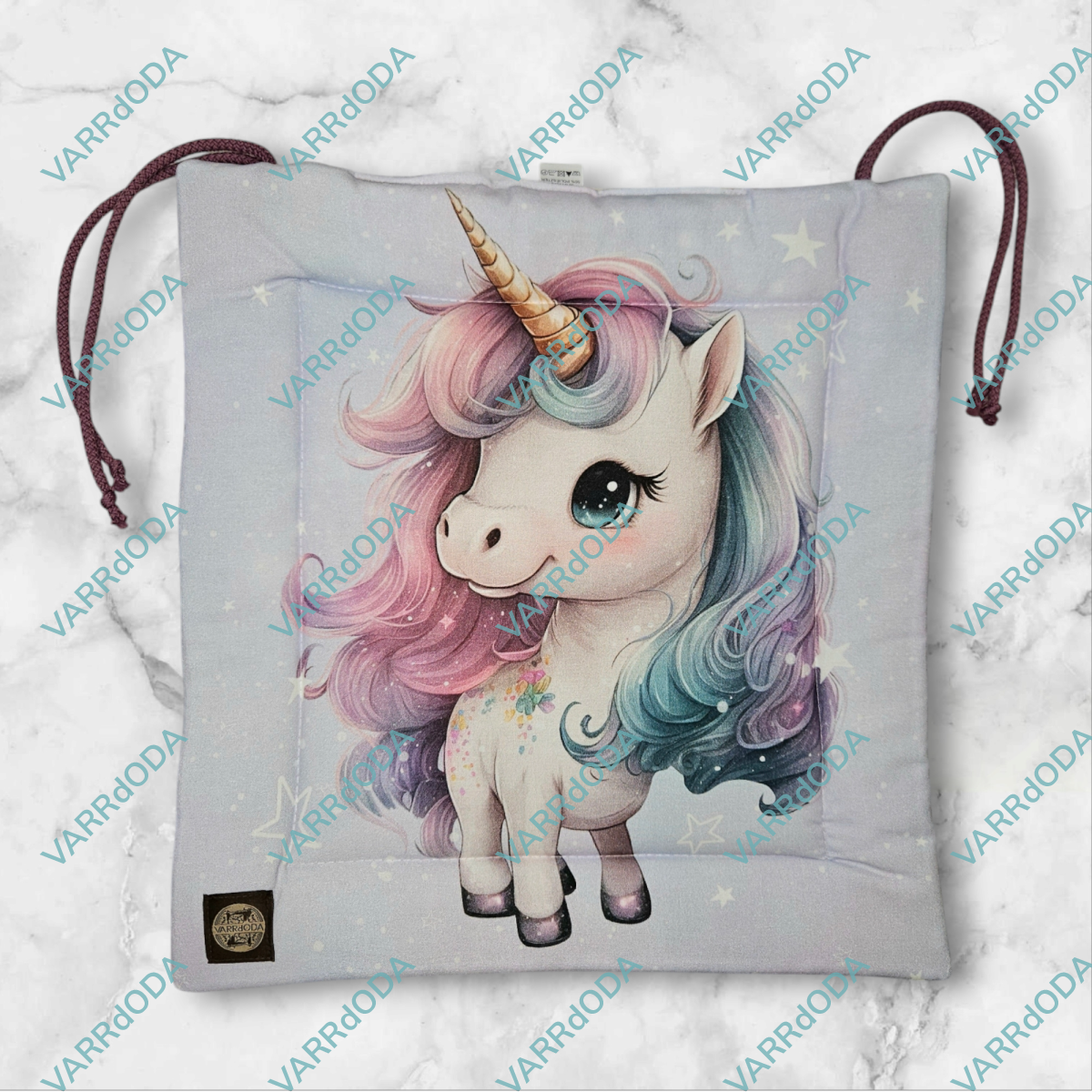 Unikornisos ülőpárna
