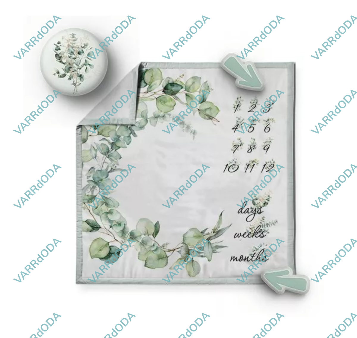 Eukaliptusz mérföldkő takaró