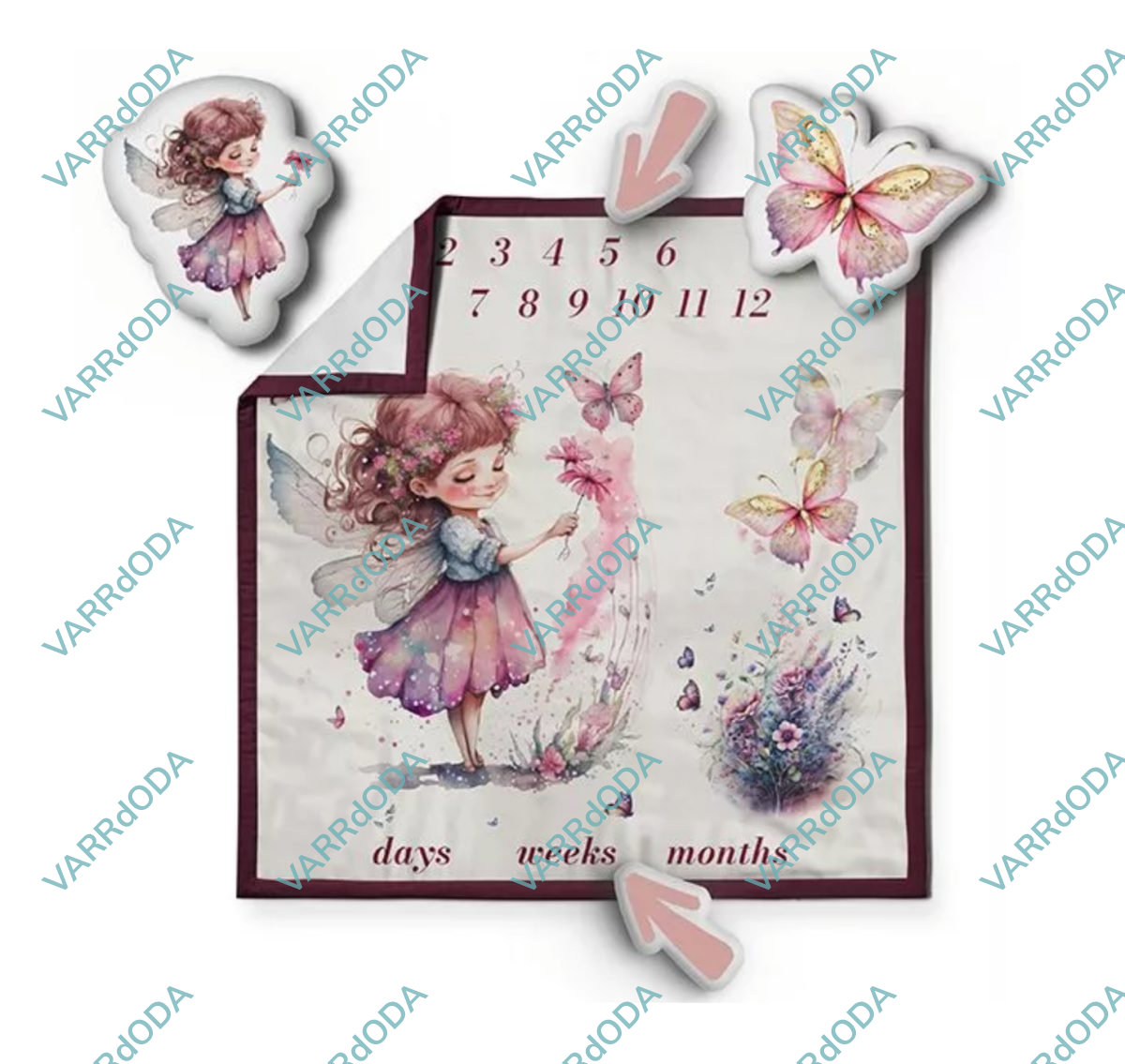 Tündérke mérföldkő takaró