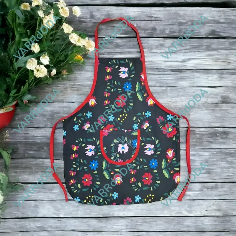 kalocsai mintás kötény felnőtteknek